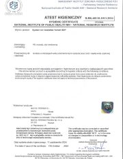 Atest higieniczny PZH - okładka